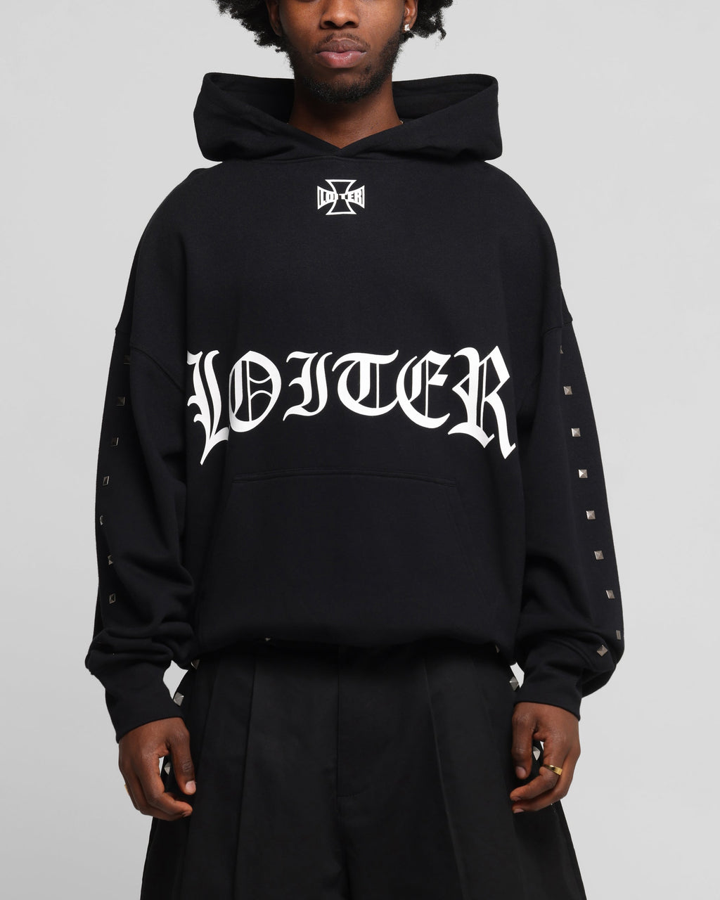 Loiter Bike Hoodie Black