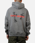 Saint Morta Memoriam Boxy Hoodie Washed Charcoal