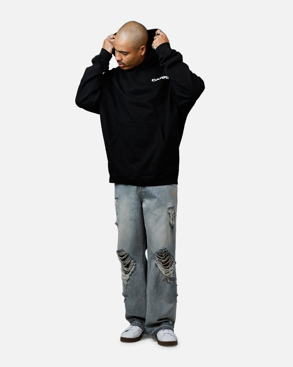 Carre Die Hoodie Black