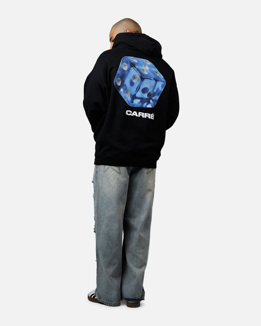Carre Die Hoodie Black