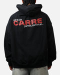 Carre Handdrawn Hoodie Black