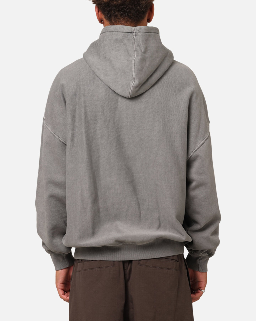 Carre Tagged Hoodie Washed Charcoal