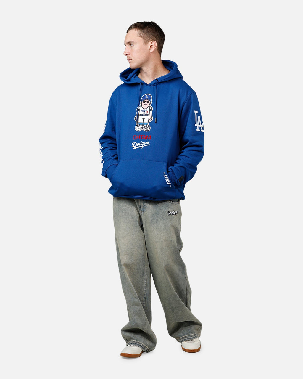 Pro Standard Los Angeles Dodgers Shohei Ohtani Avatar Hoodie Blue