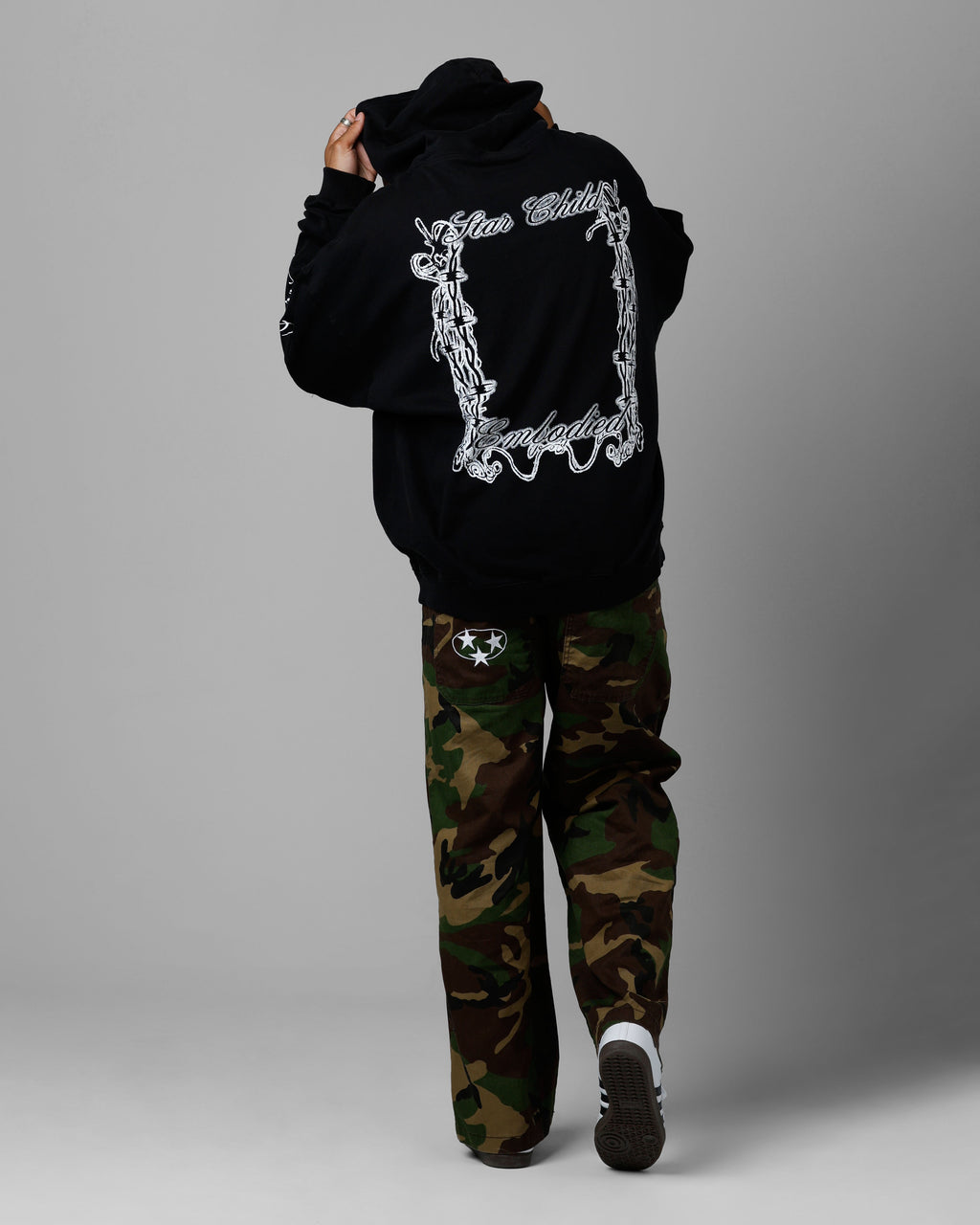 Loiter Earth Angel Premium Hoodie Black