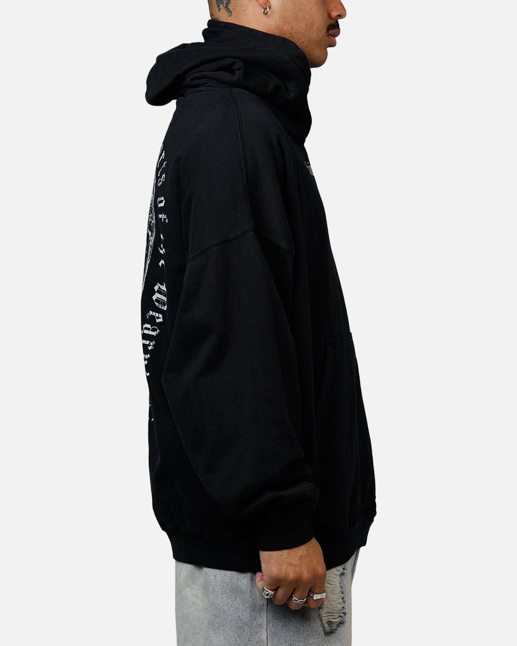 Saint Morta Weary Hearts Premium Hoodie Black