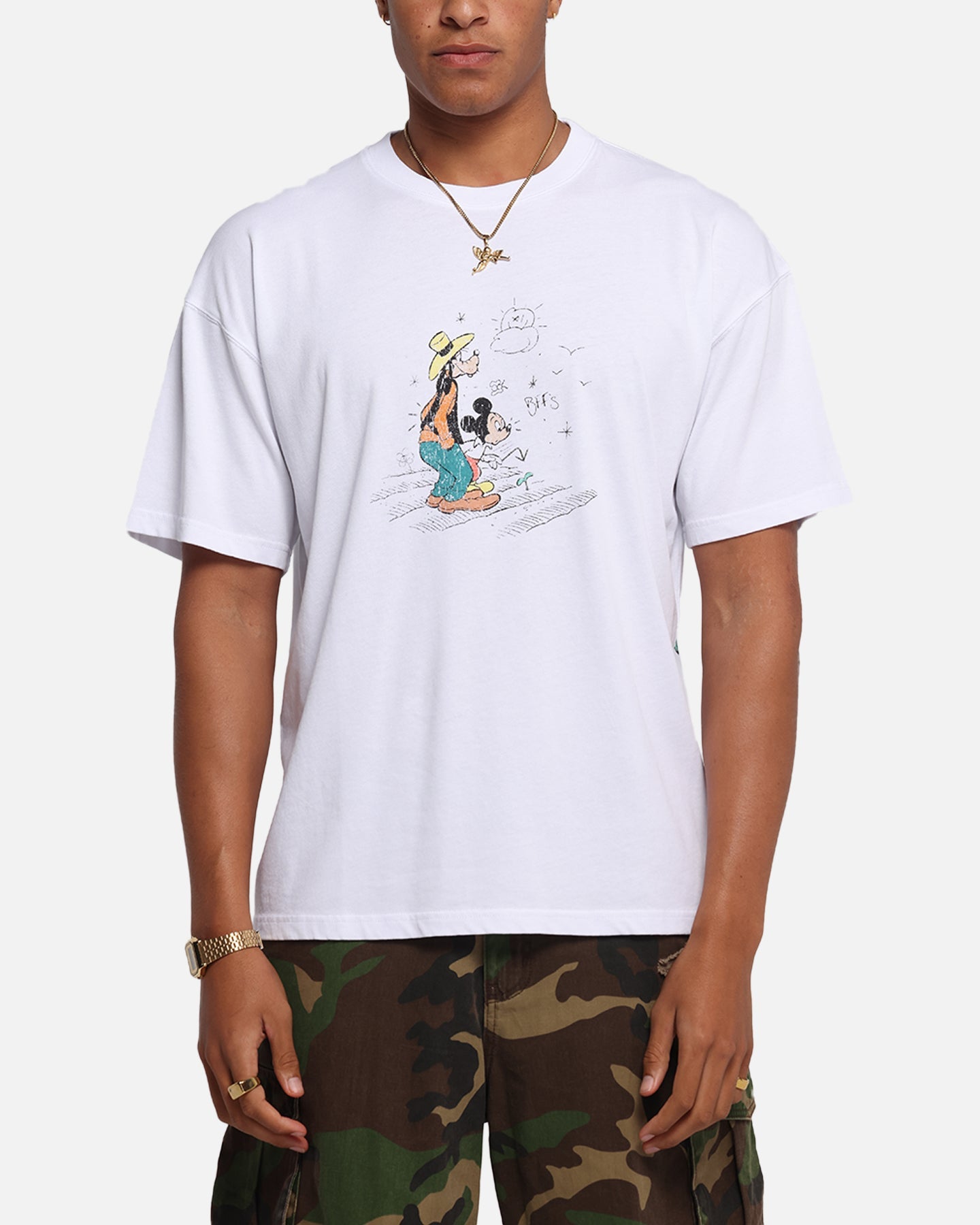 73Studio Disney Best Friend's T-Shirt White
