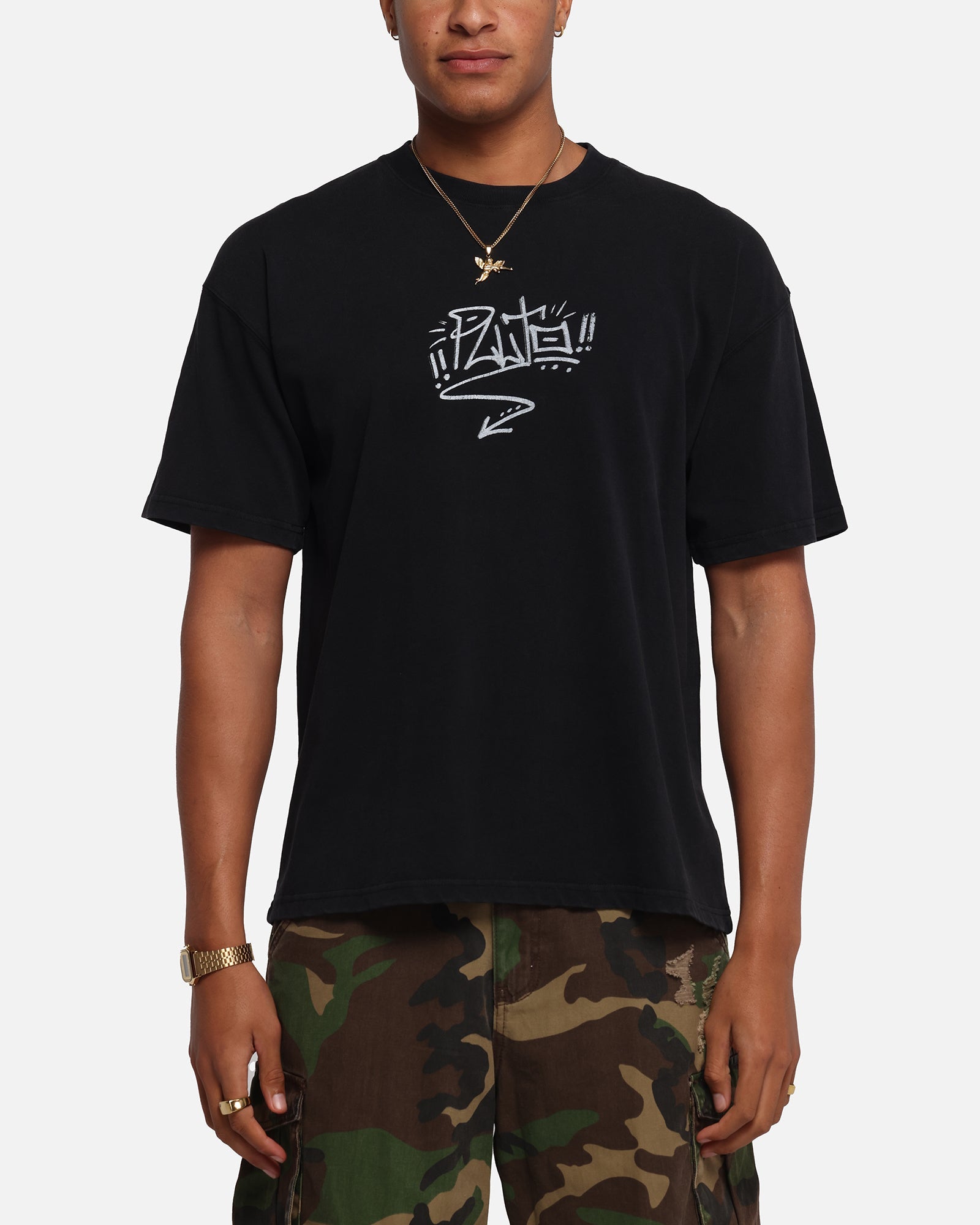 73Studio Disney Pluto T-Shirt Black