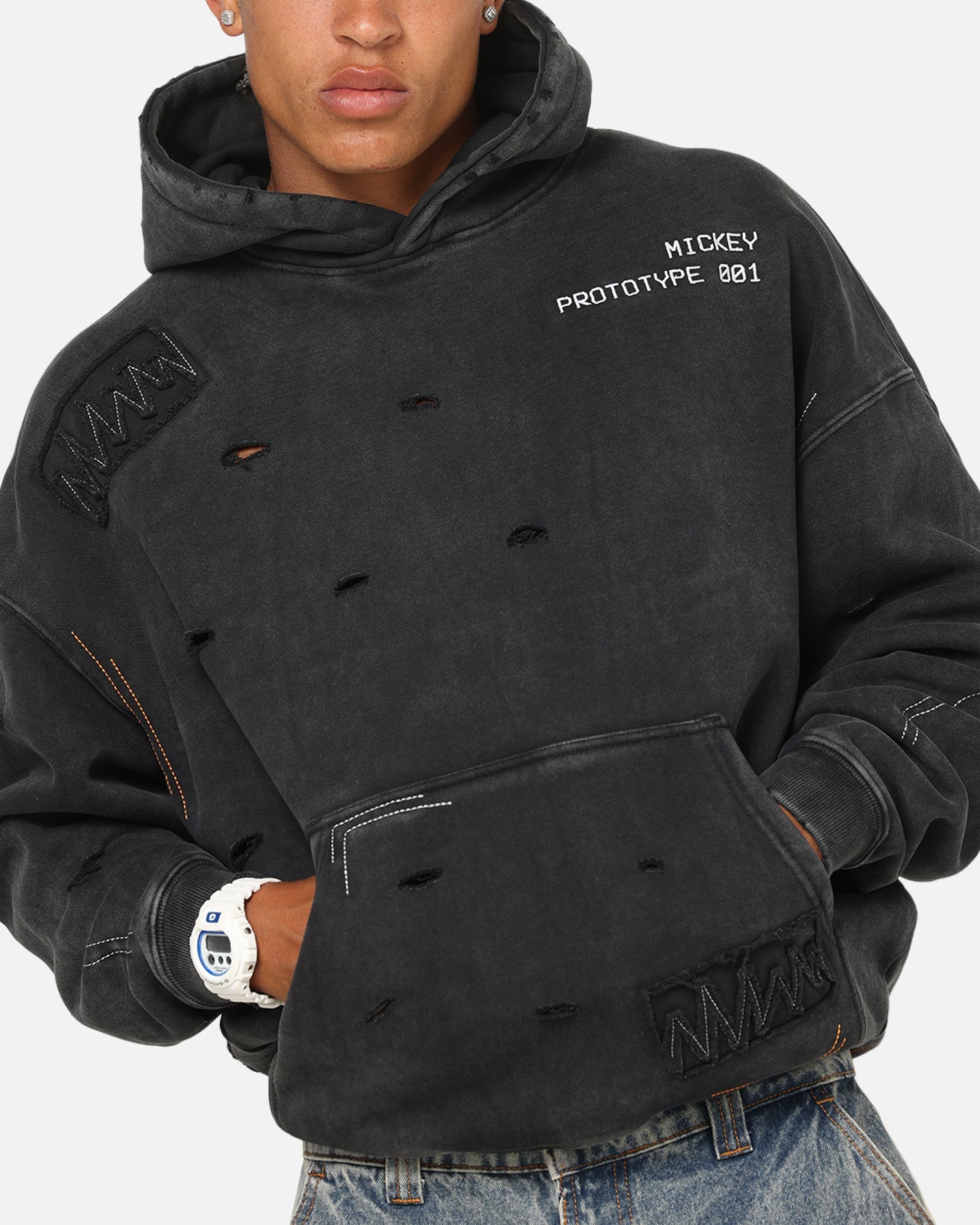 73Studio Disney Mickey Prototype 001 Hoodie Black