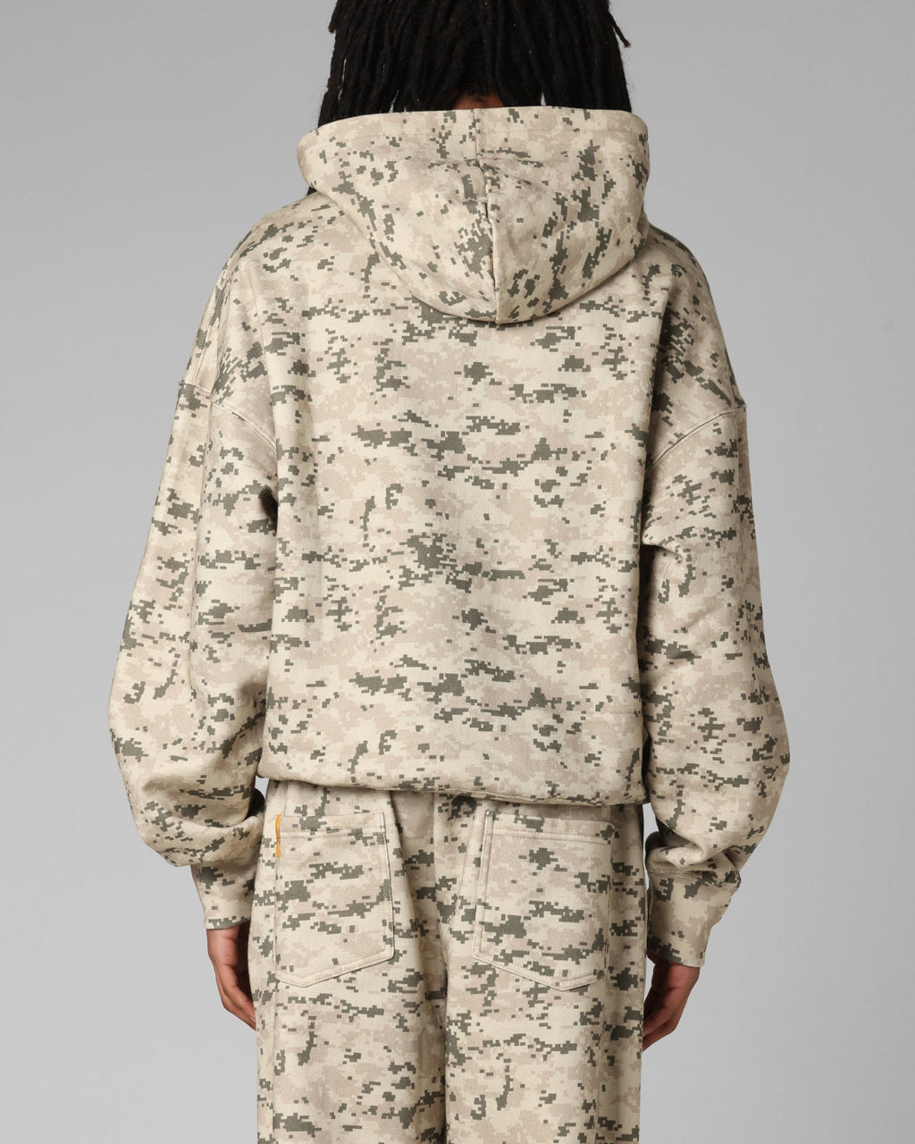 Loiter Hybrid Hoodie Digi Camo