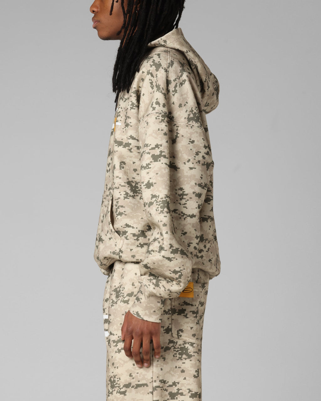 Loiter Hybrid Hoodie Digi Camo