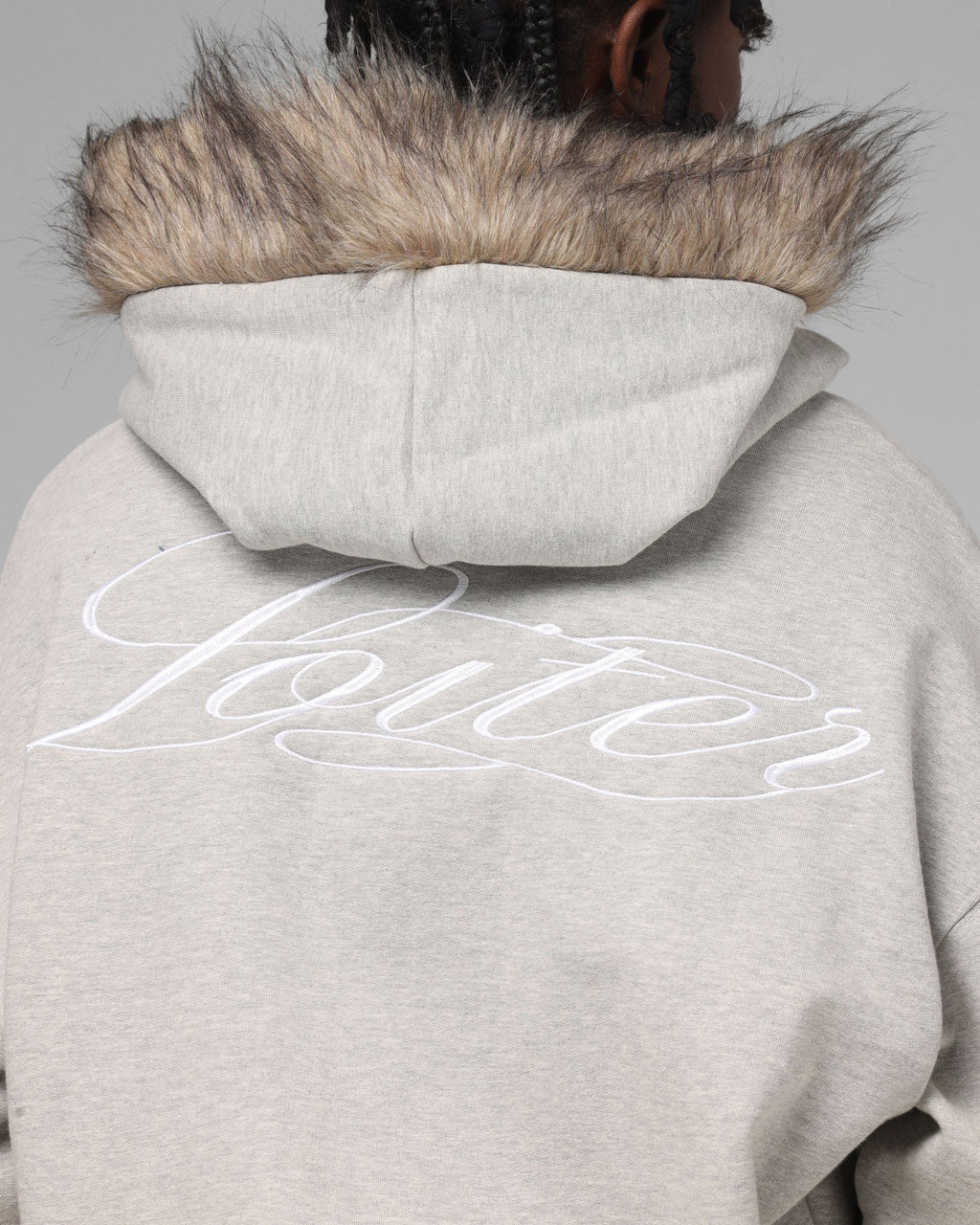 Loiter Purity Zip Hoodie Grey