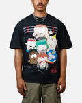 73Studio x South Park WTF Heavyweight T-Shirt Black Acidwash