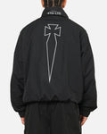 Saint Morta Athltc Zip Jacket Dark Black/White