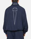 Saint Morta Athltc Zip Jacket Dark Royal/White