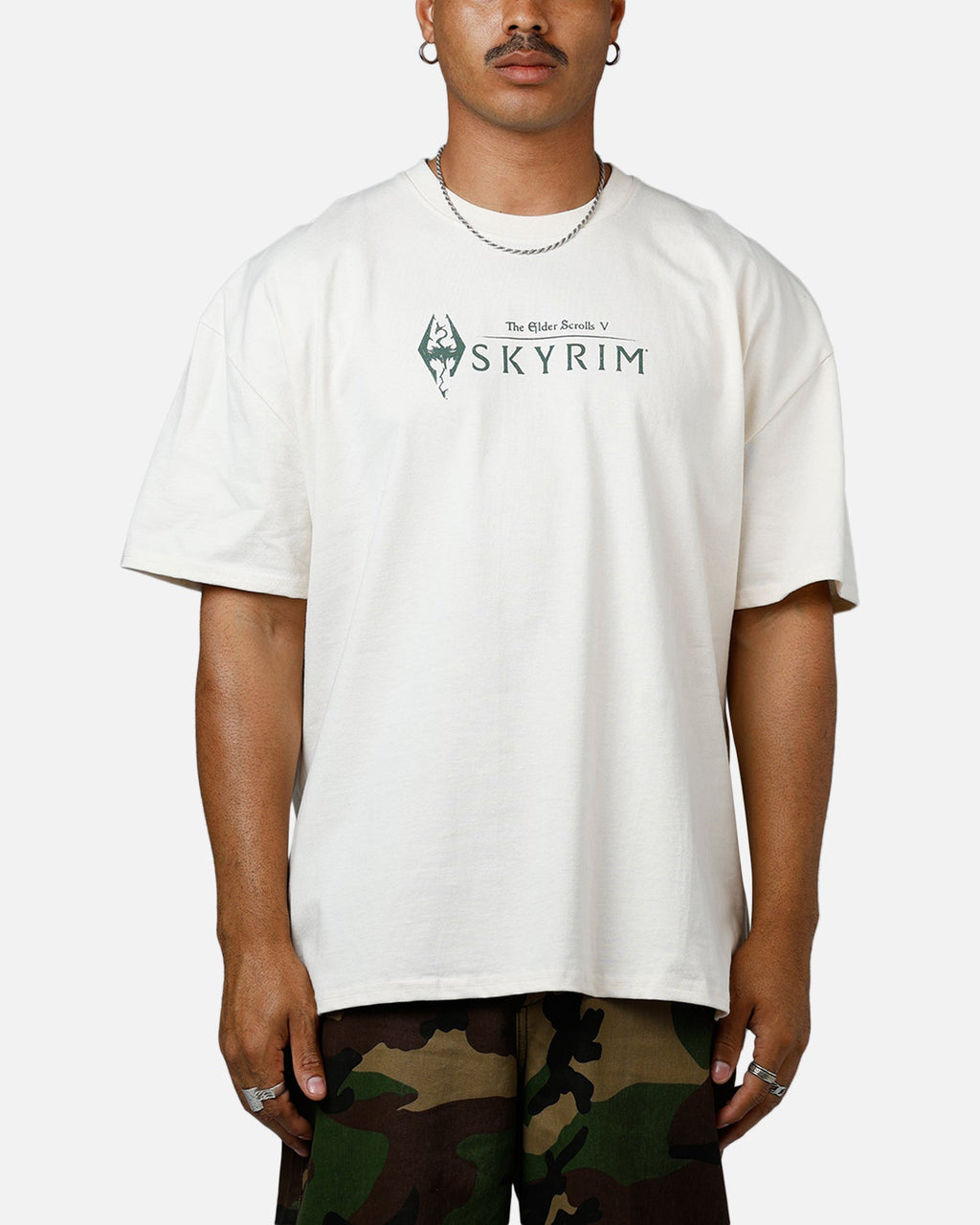 73Studio X The Elder Scrolls V: Skyrim Vintage T-Shirt Off White