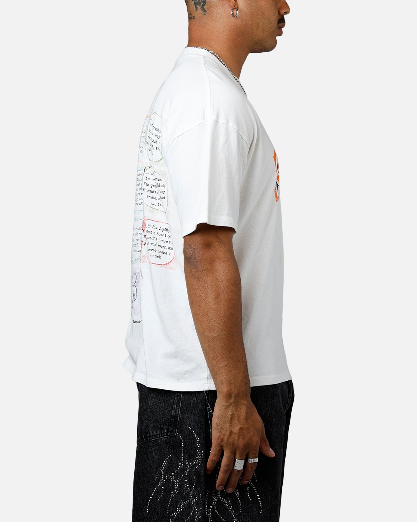 73Studio X Fallout '76 S.P.E.C.I.A.L Vintage T-Shirt White