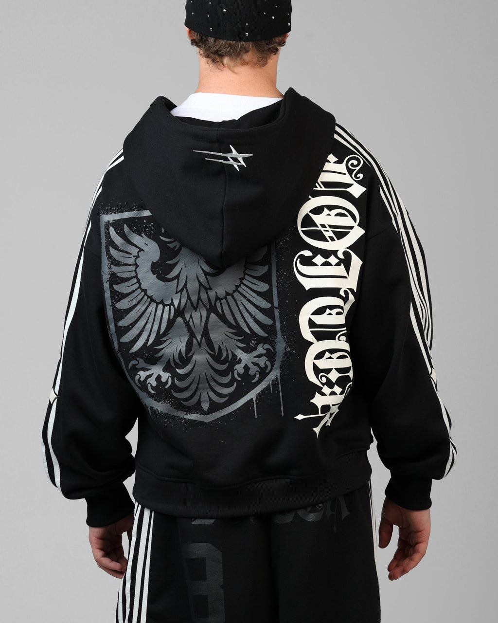 Loiter Imperial Zip Hoodie Black