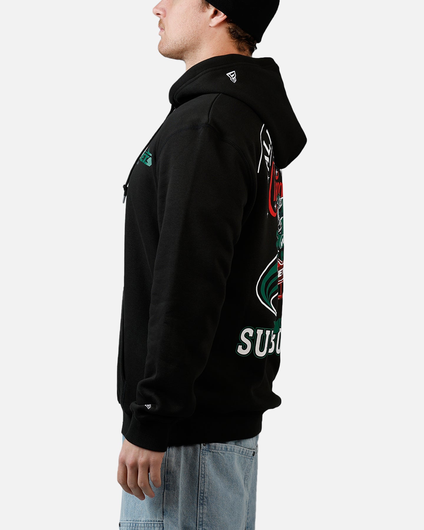 New Era New York Jets All I Want For Christmas Hoodie Black