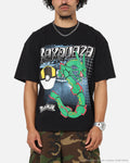 The Pokémon Collection By 73Studio Rayquaza Vintage T-Shirt Off Black