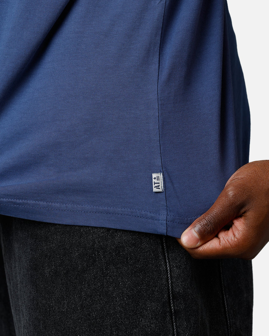 American Thrift Short Sleeve T-Shirt Washed Blue