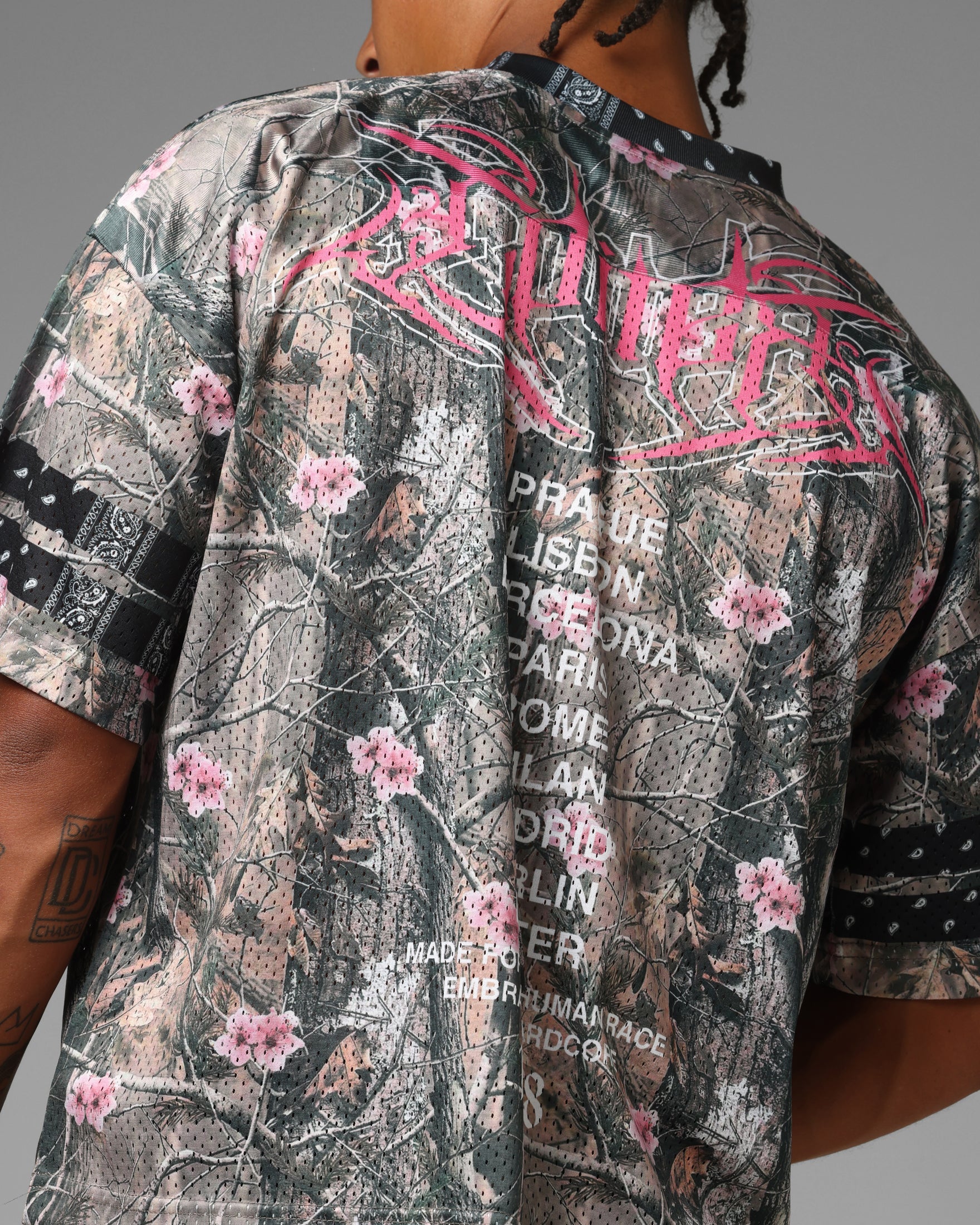 Loiter Hardcore Jersey Real Tree/Pink