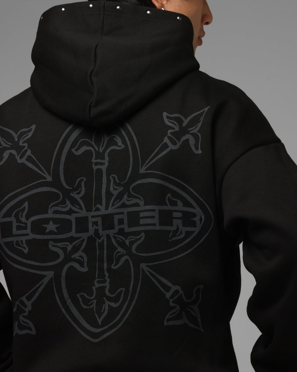 Loiter Blade Hoodie Black