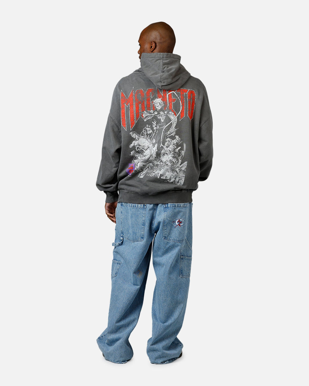73Studio Marvel X-Men Magneto Premium Hoodie Black Wash