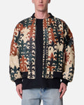 MNML Fleur De Lis Bomber Jacket Multi