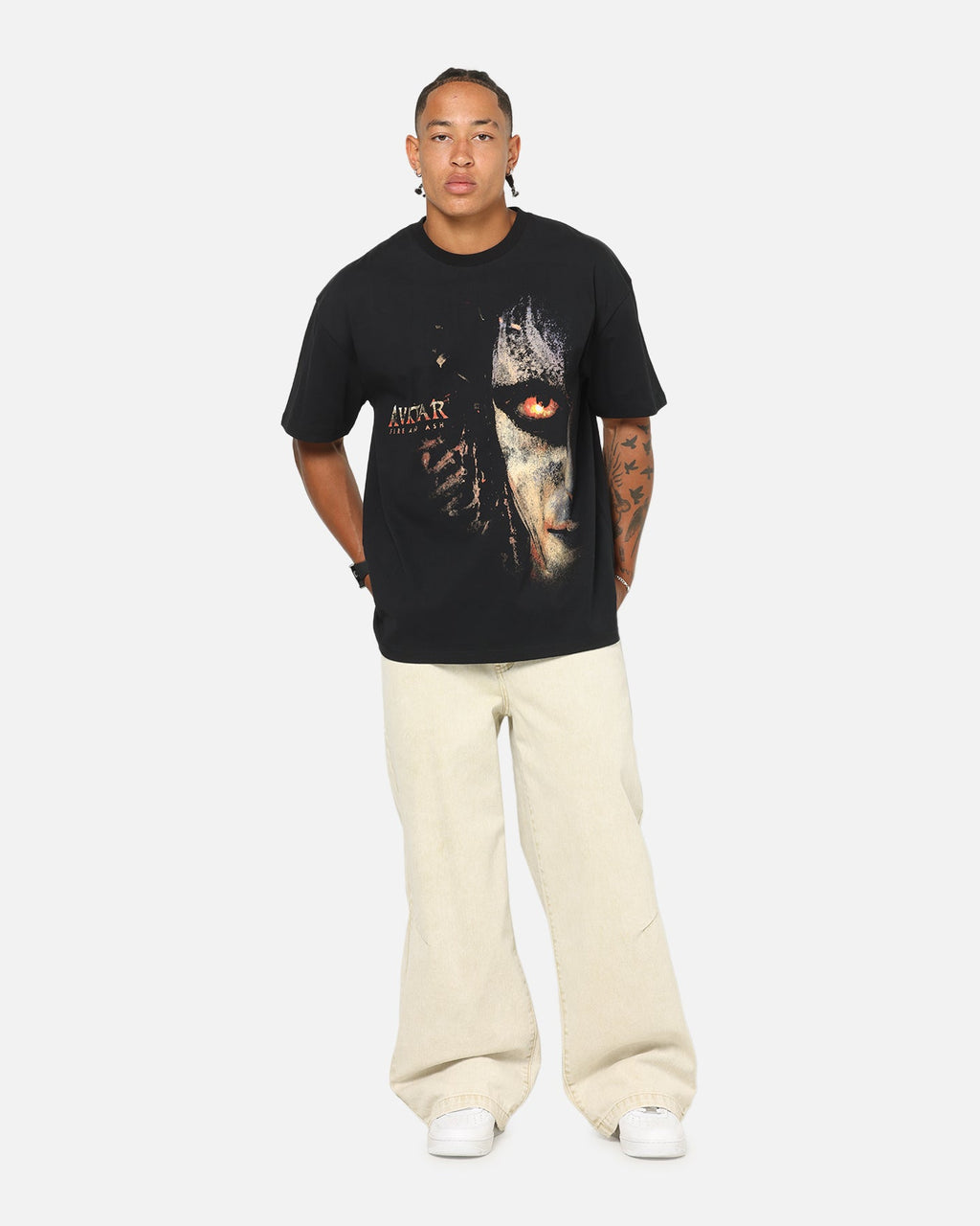 73Studio X Avatar Fire And Ask Heavy T-Shirt Black
