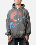 73Studio X DC Batman Hoodie Washed Charcoal