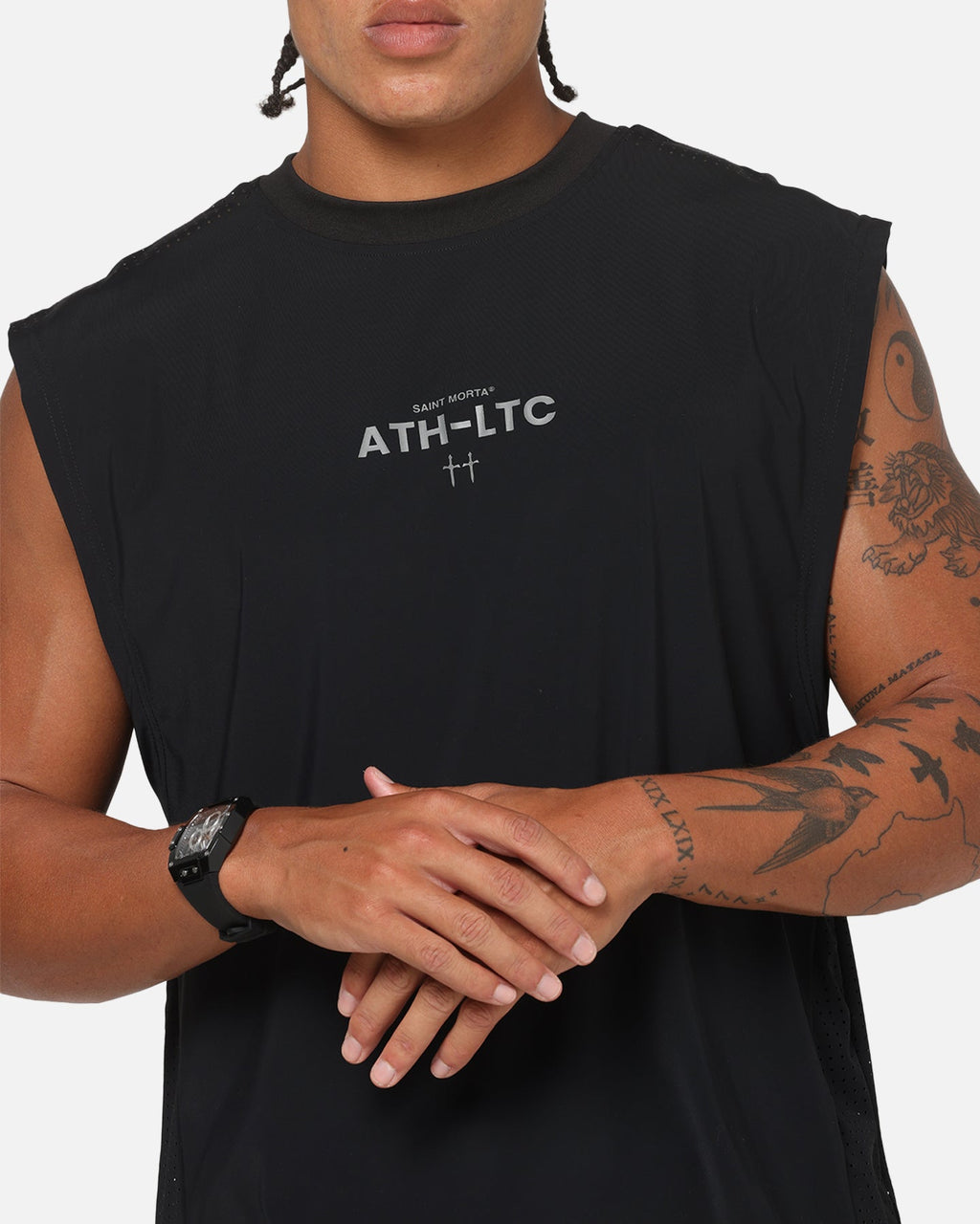 Saint Morta Athltc Training Singlet Black