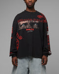 Loiter X WWE Stone Cold Long Sleeve T-Shirt Black