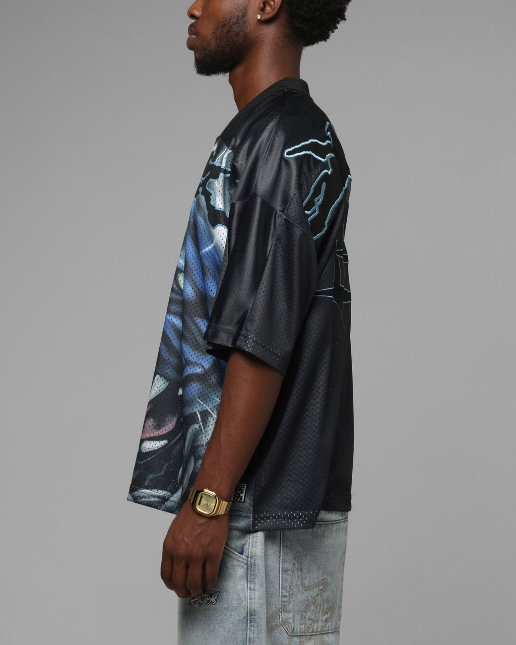 Loiter Airbrush Jersey Black