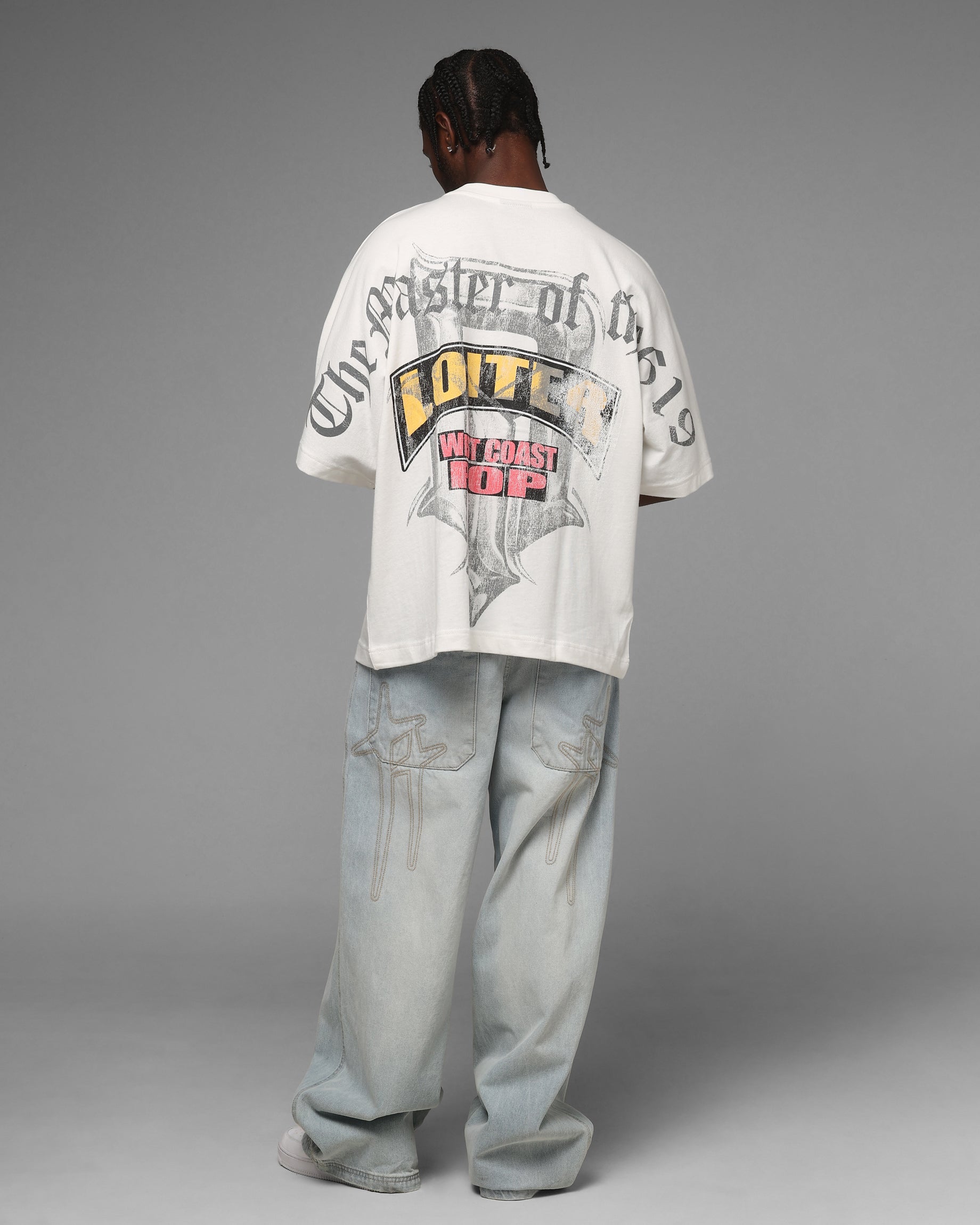 Loiter X WWE Rey Mysterio T-Shirt White