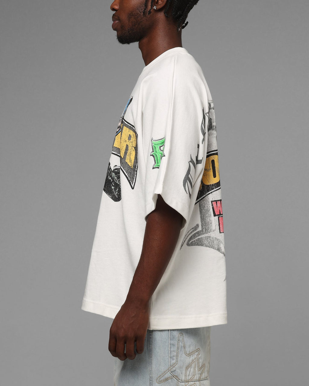 Loiter X WWE Rey Mysterio T-Shirt White
