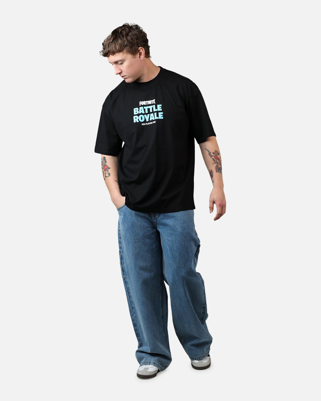 73Studio X Fortnite Battle Royale T-Shirt Black