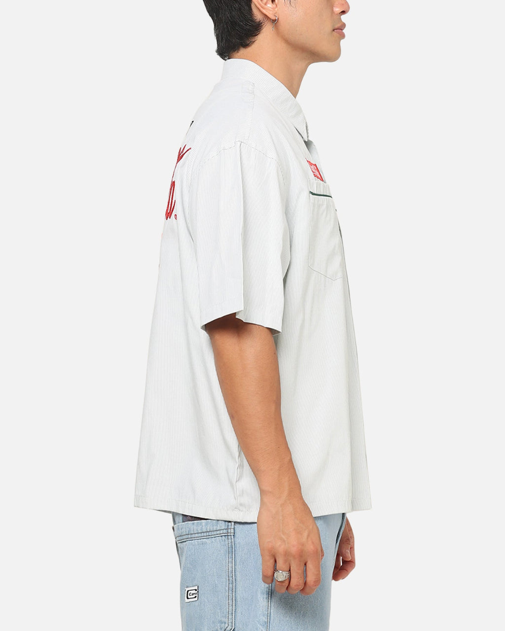Carre Carré X Coca Cola Road Pilot Button Up Shirt Green