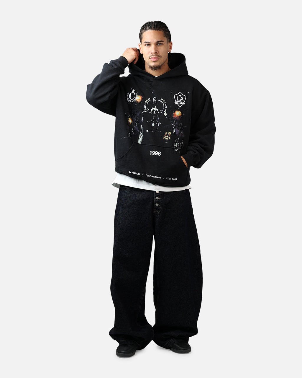 Culture Kings X Star Wars LA Galaxy Hoodie Black