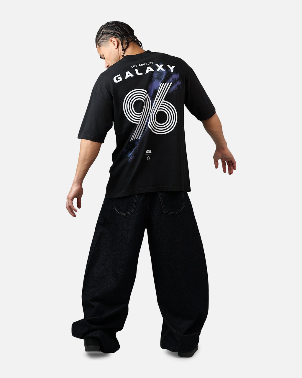 Culture Kings X Star Wars LA Galaxy Jersey T-Shirt Black