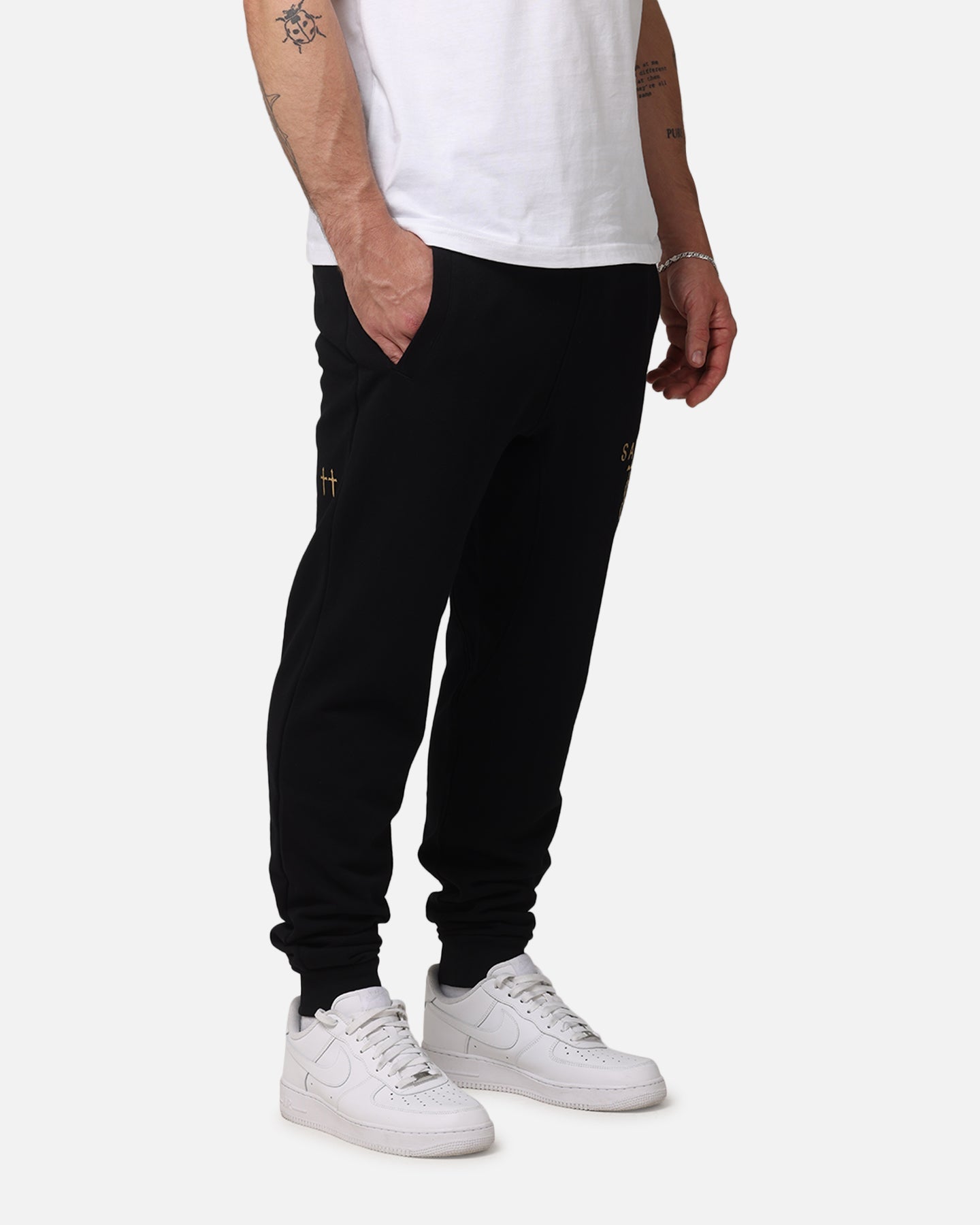Saint Morta Daggers Sweatpants Black/Gold