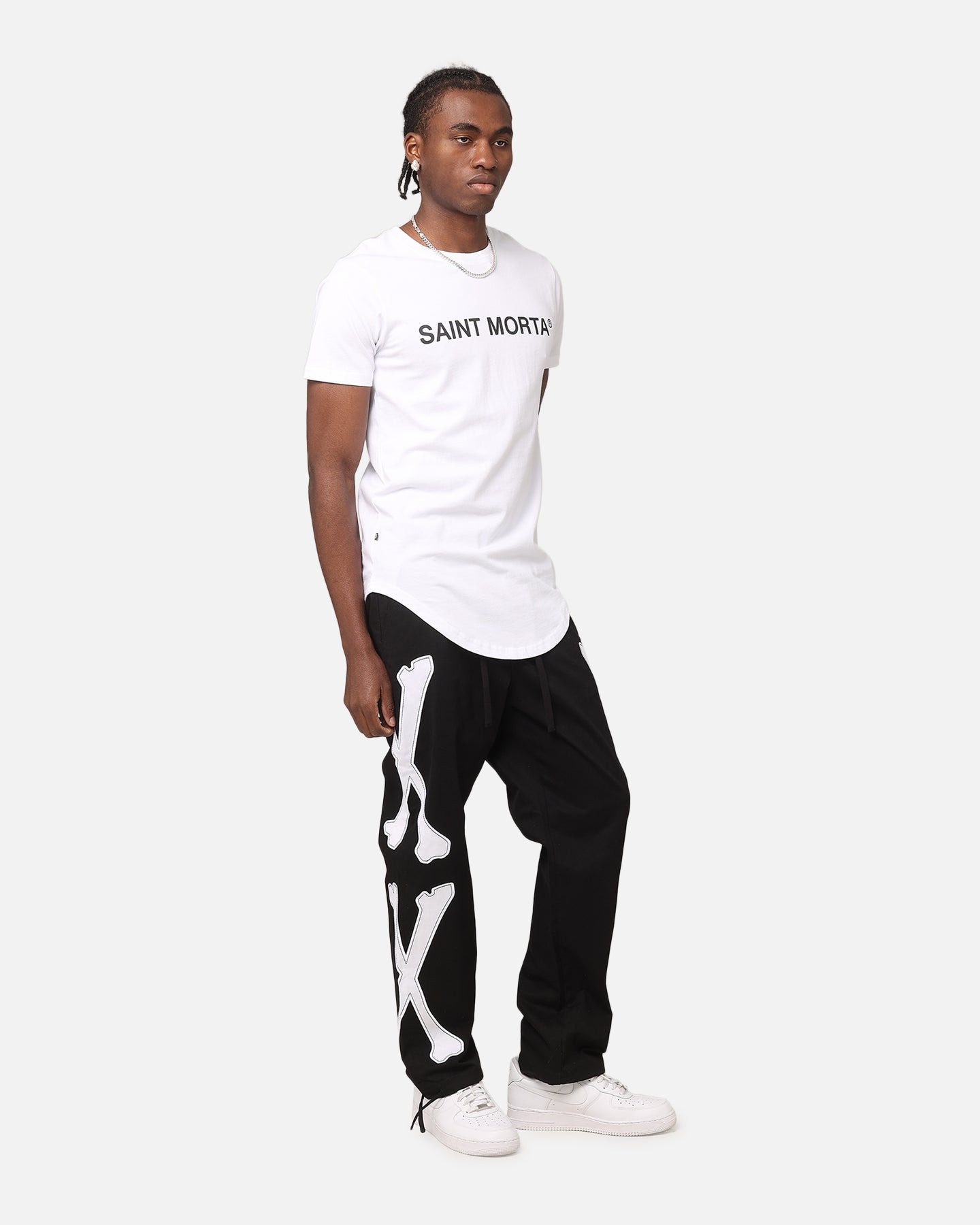 Saint Morta Bxnes Cargo Pants Black