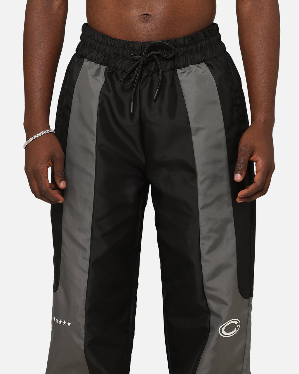 Carre Empire Panelled Trackpant Black/Grey