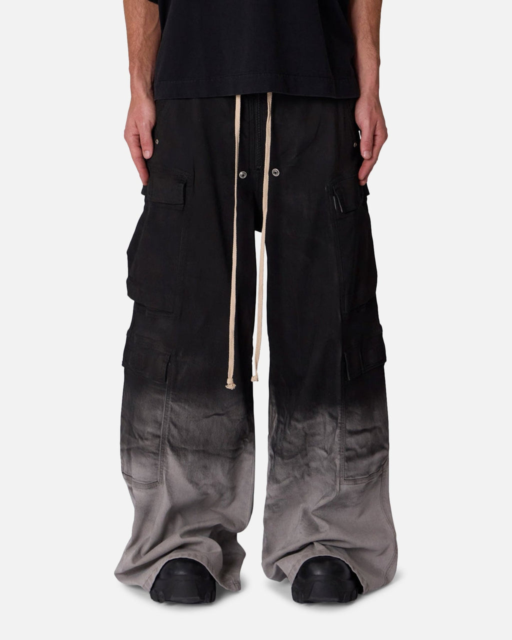 MNML K13 Rave Double Cargo Pockets Black/Grey