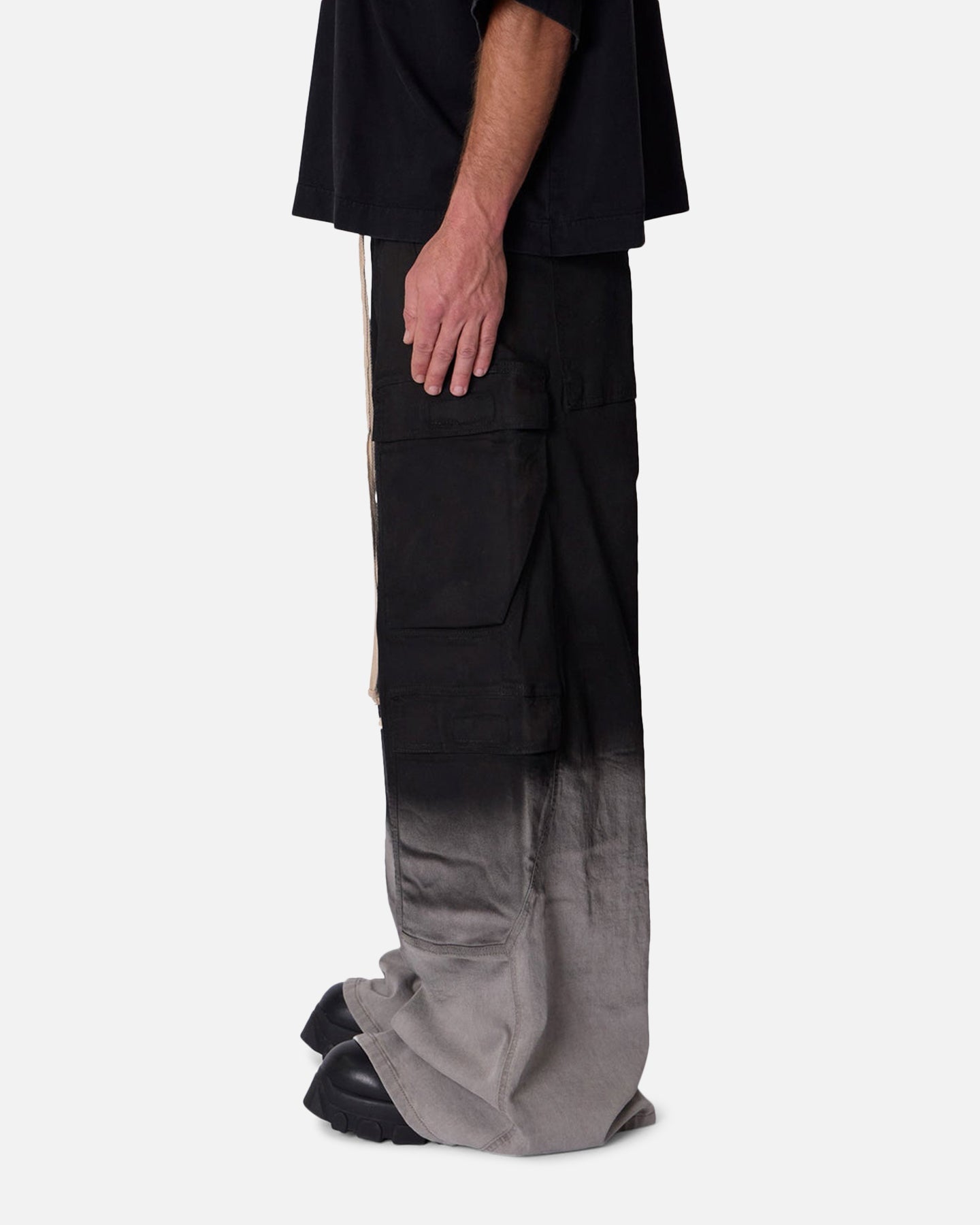 MNML K13 Rave Double Cargo Pockets Black/Grey