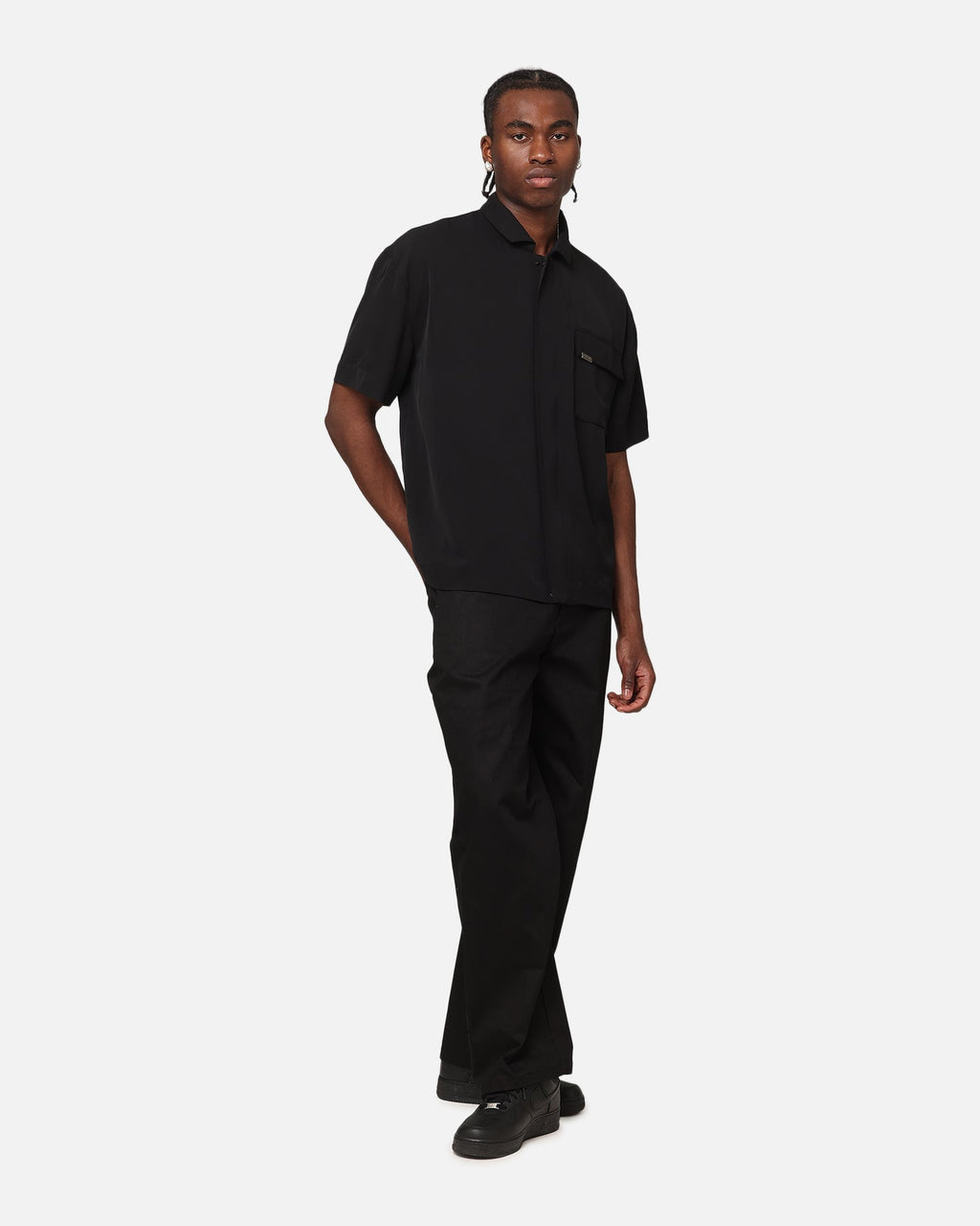 Carre Studio Baggy Pants Black