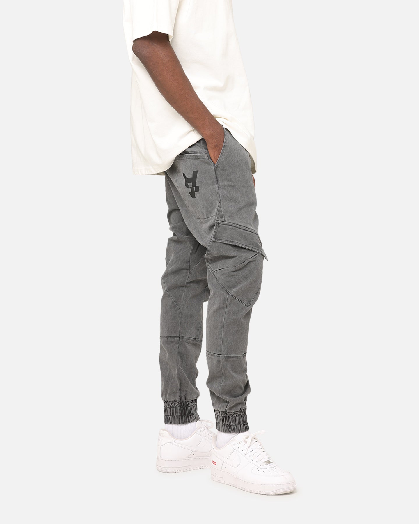 The Anti Order Inception Joggers Washed Black