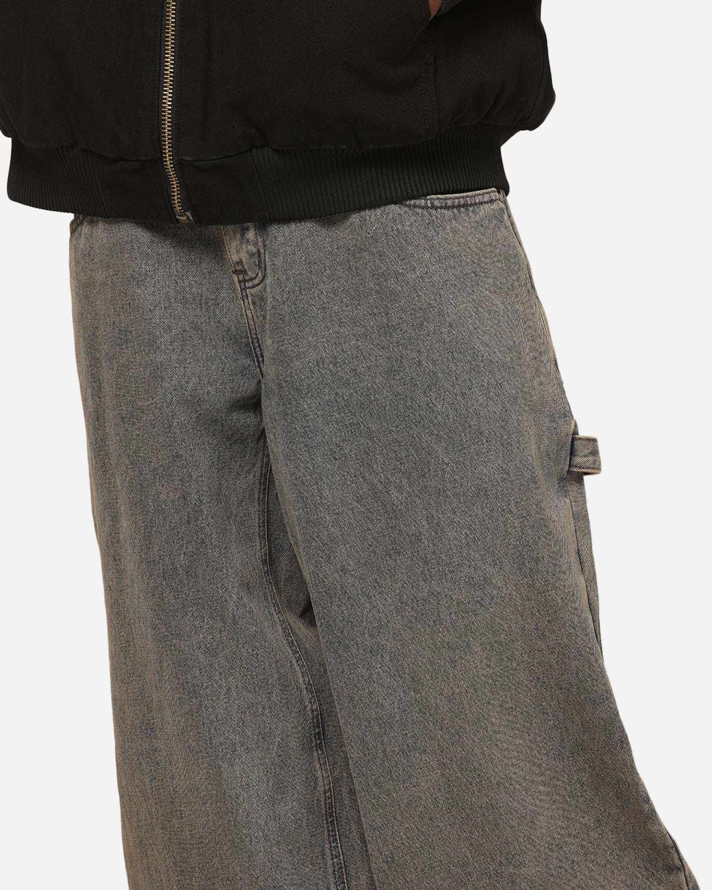 Carre Baggy Carpenter Jeans Washed Grey