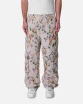 MNML Jacquard Rose Cargo Pants Gold