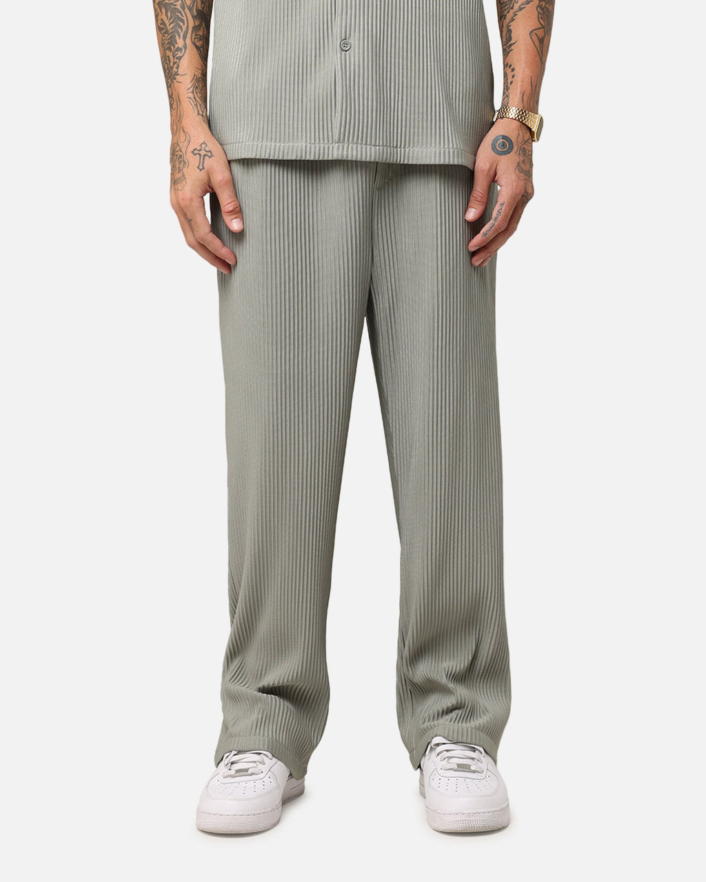XXIII Pleated Pants Olive