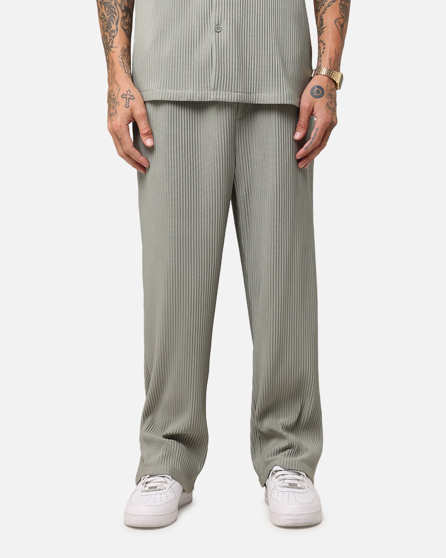 XXIII Pleated Pants Olive